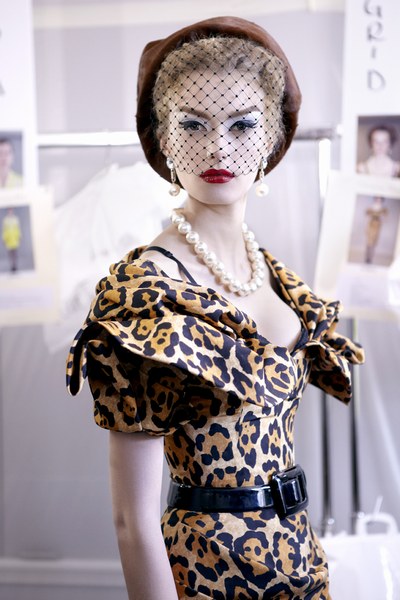 1art1 Haute Couture Poster Impression Sur Toile Dior Leopard Print